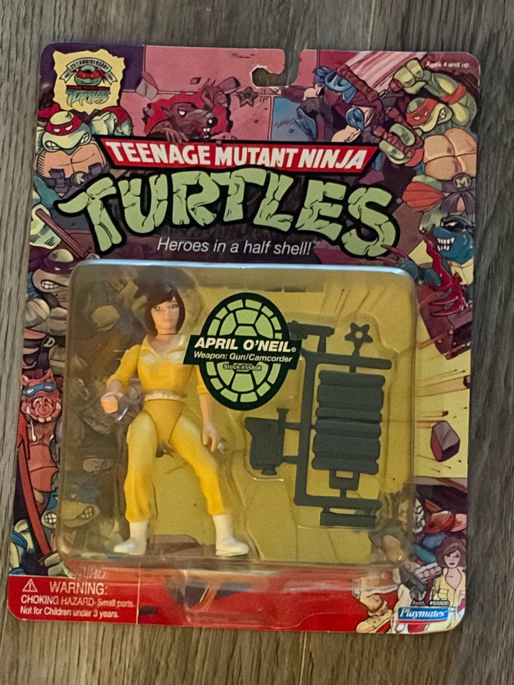 ❤️NOW $30 ❤️ April O Neal 2008 Teenage Mutant Ninja Turtles TMNT Toy Figure